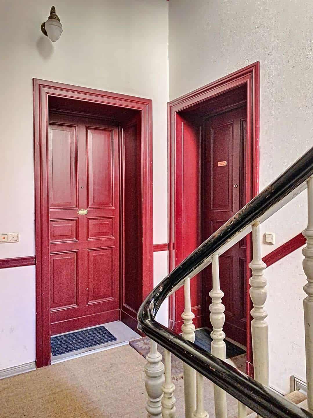 Treppenhaus-Hinterhaus