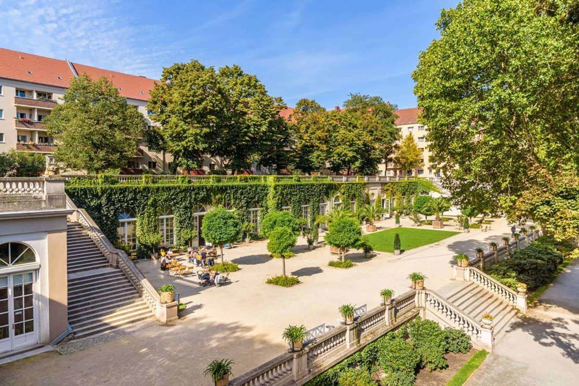 Umgebung-Körner-Park-Zitronencafé