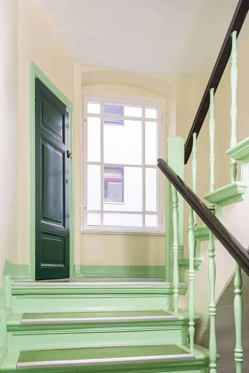 Treppenhaus Zwischenpodest