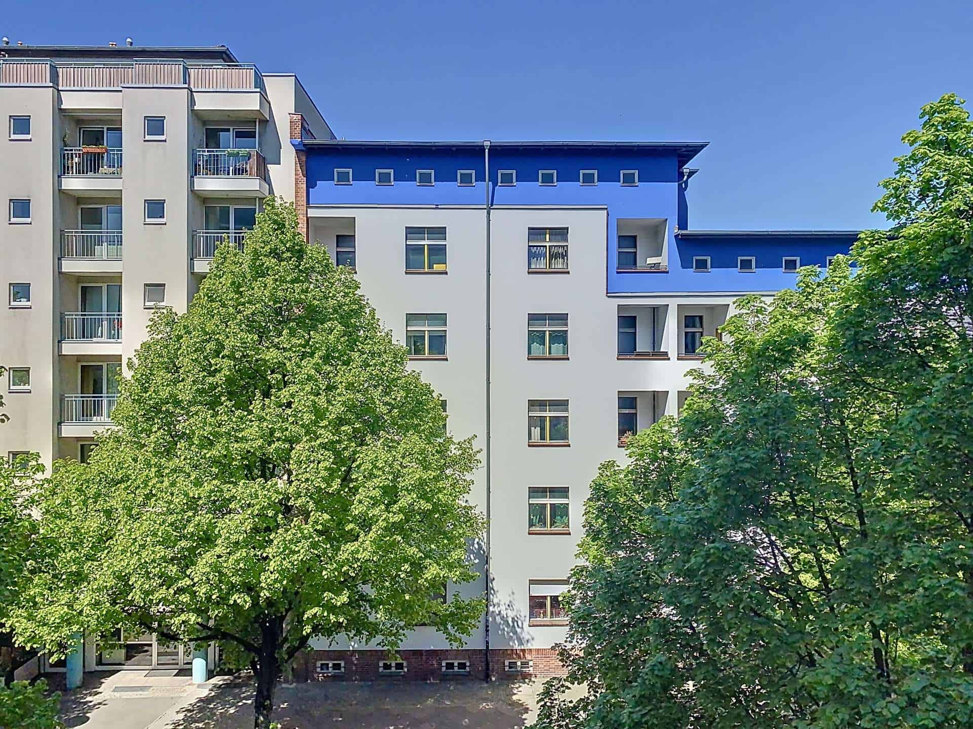 Ausblick in Richtung Paul-Heyse-Straße