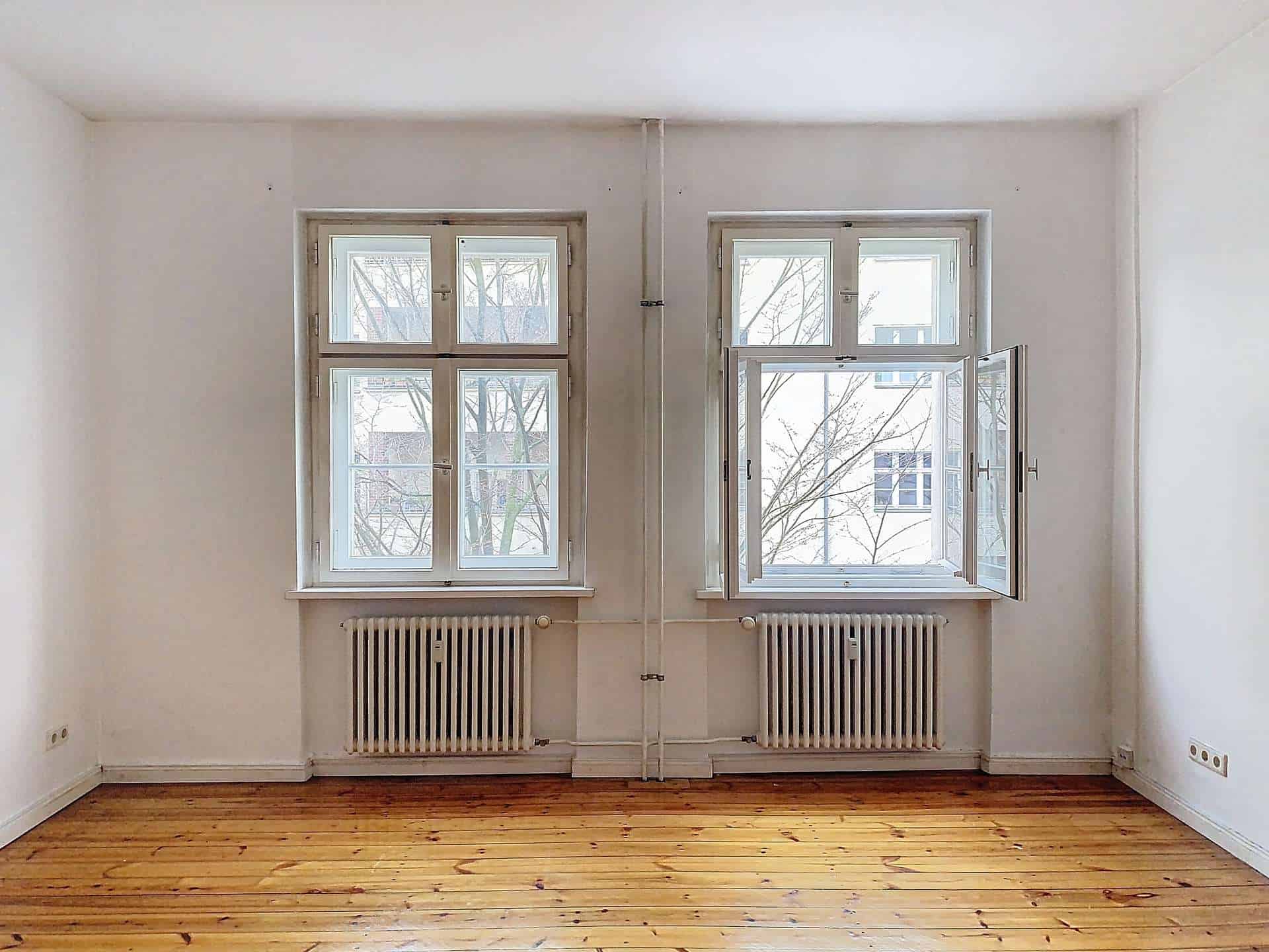 Musterfoto Leerwohnung Wohnzimmer