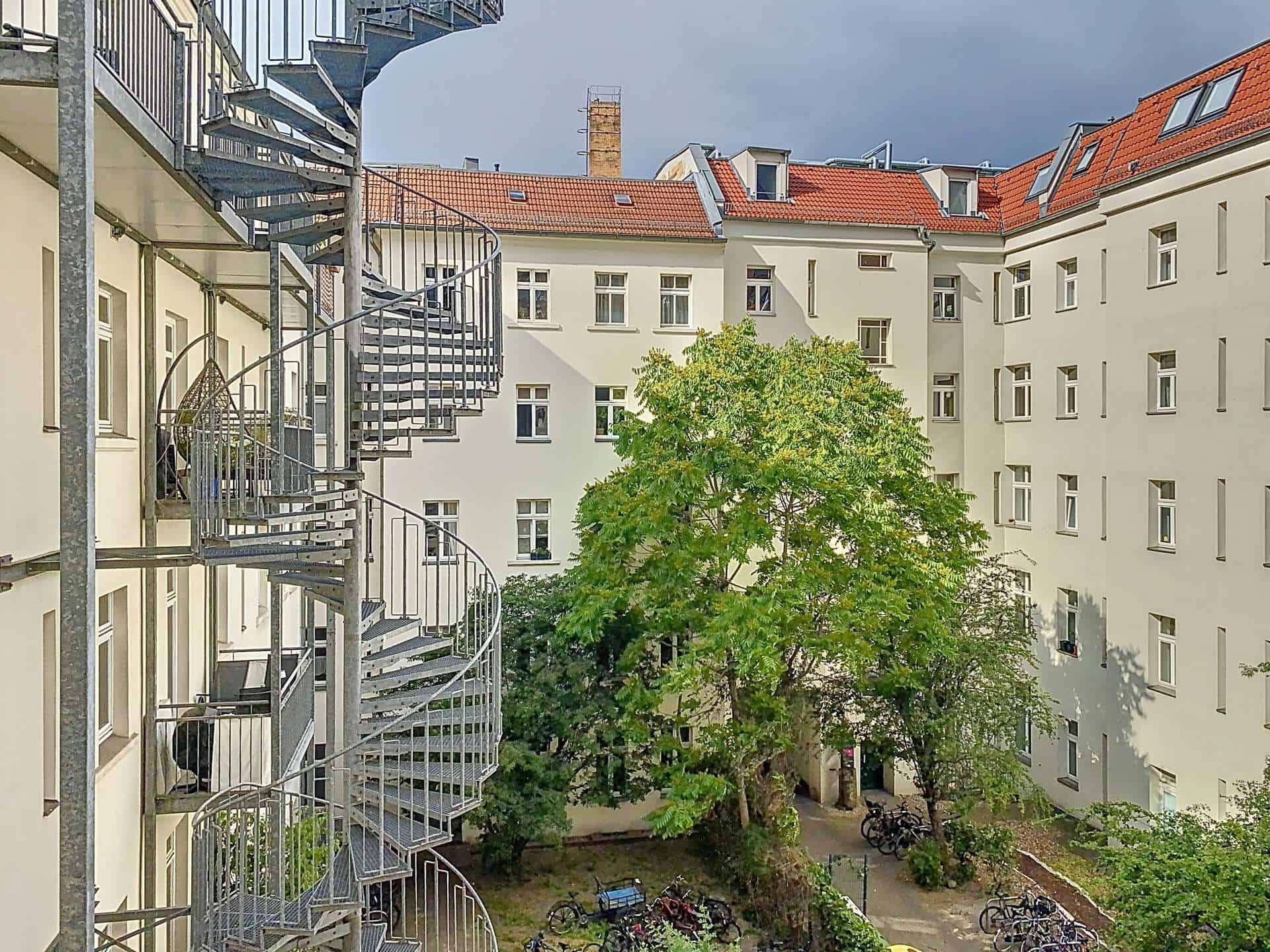 Ausblick Innenhof