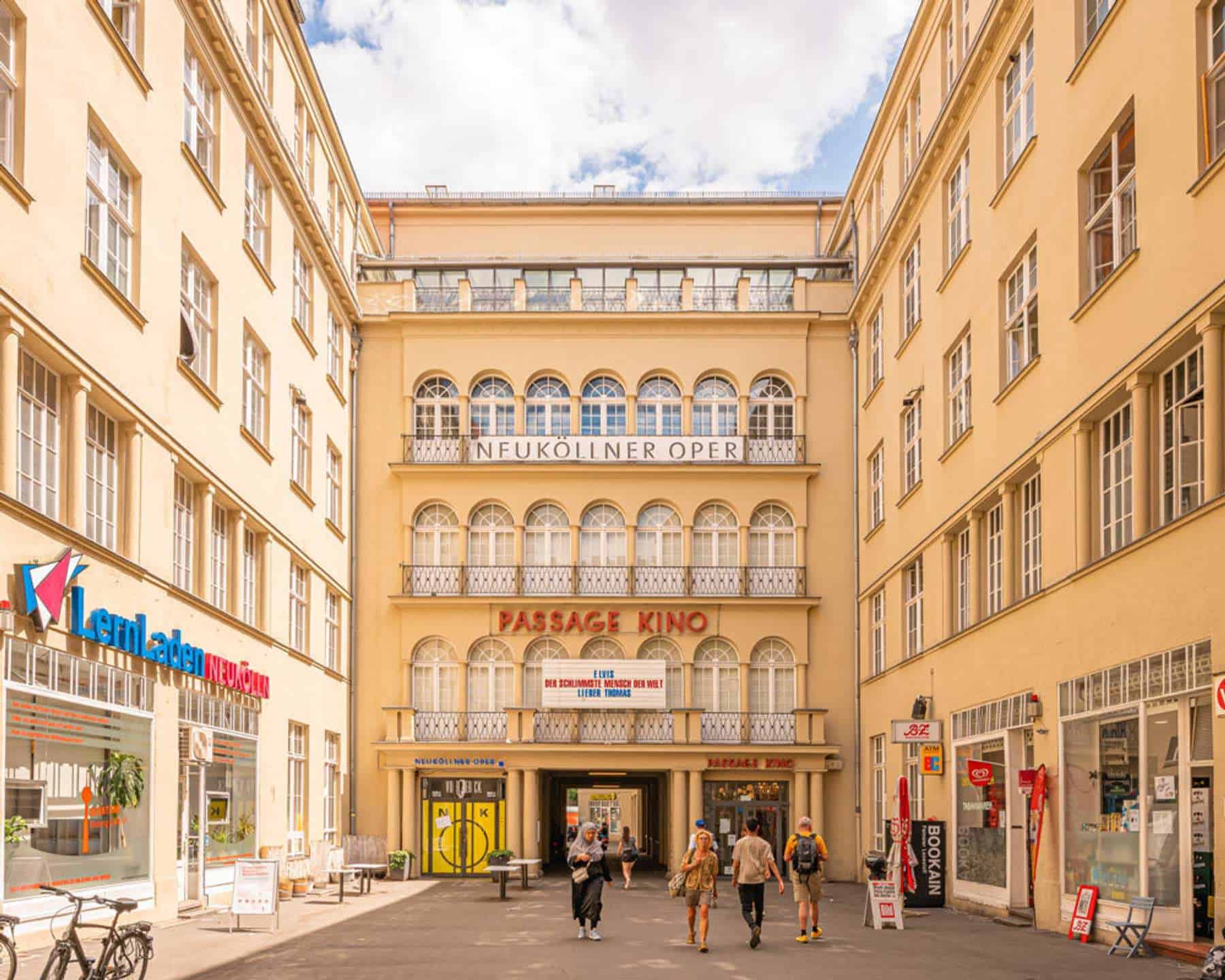 Umgebung Passage-Kino