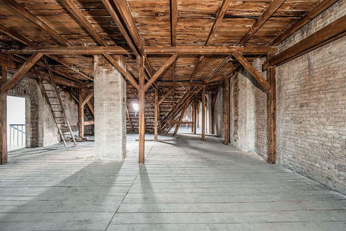 Dachgeschoss Ist-Zustand