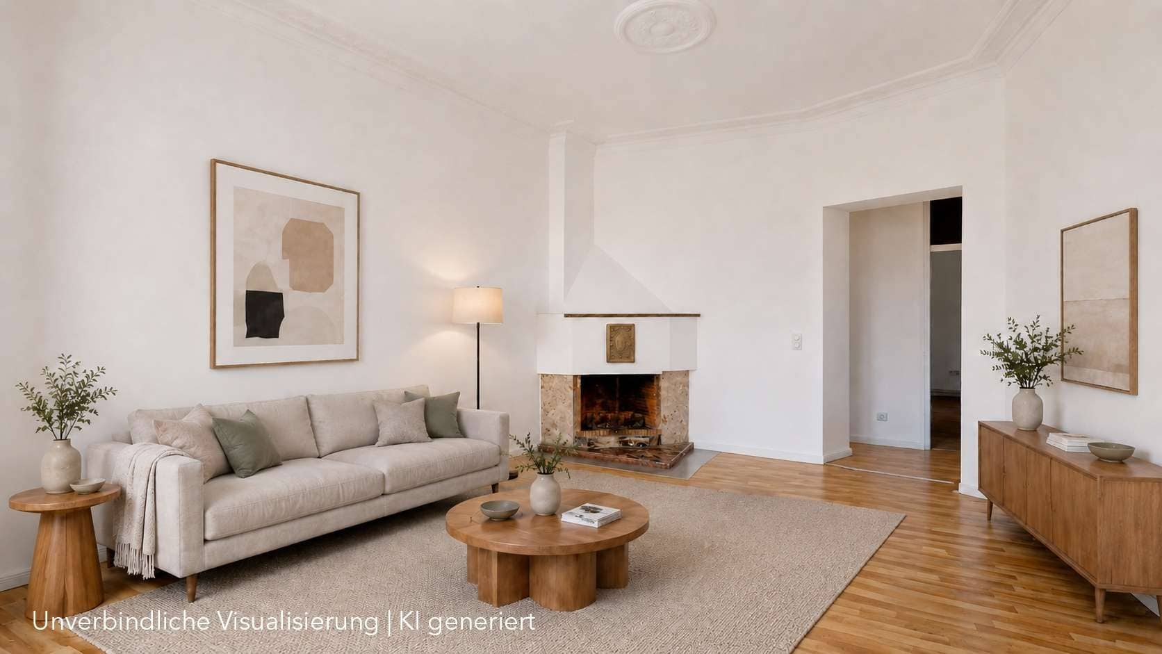 Visualisierung Wohnzimmer WE 04_