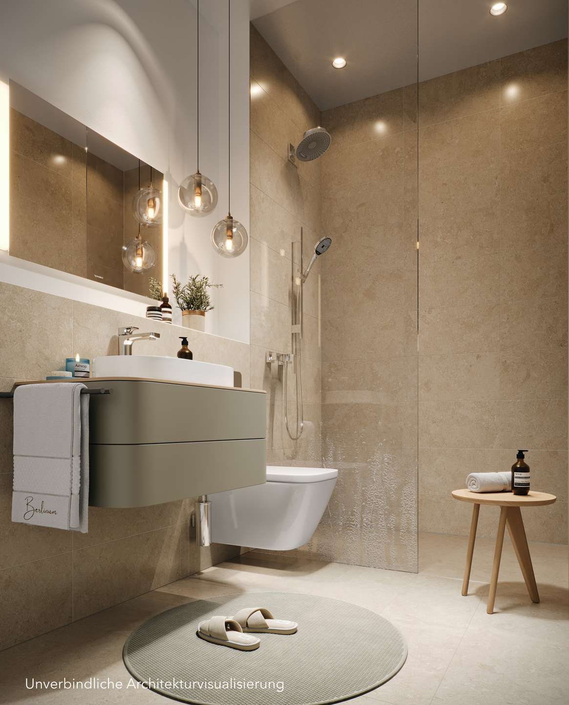 Visualisierung-Badezimmer