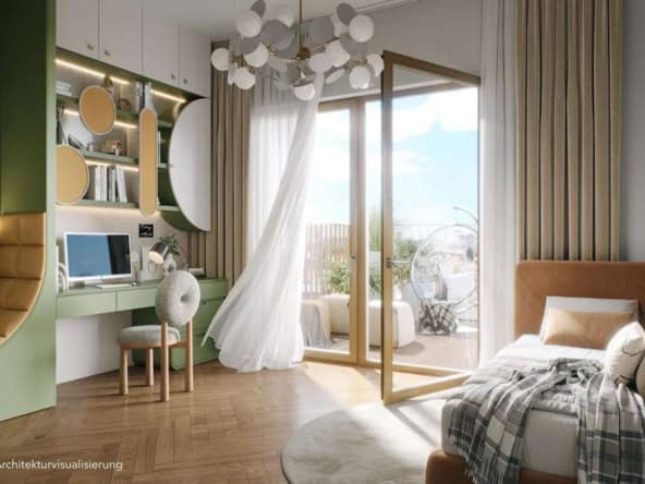 Visualisierung-Penthouse-Kinderzimmer