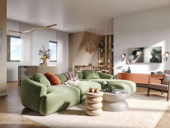 Visualisierung-Penthouse-Wohnzimmer