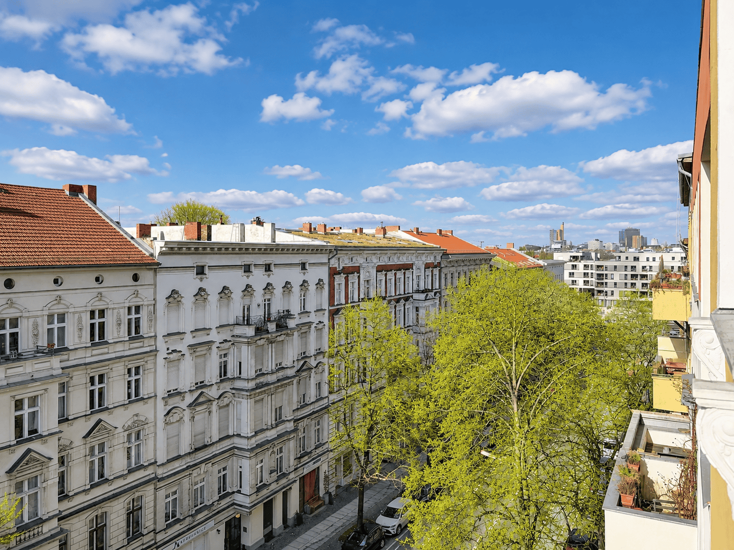 Ausblick Richtung Gleisdreieck 