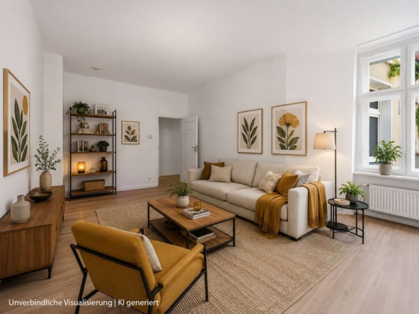 Visualisierung WE24 Wohnzimmer