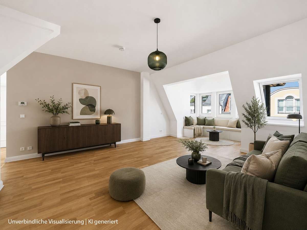 Visualisierung WE26 Wohnzimmer