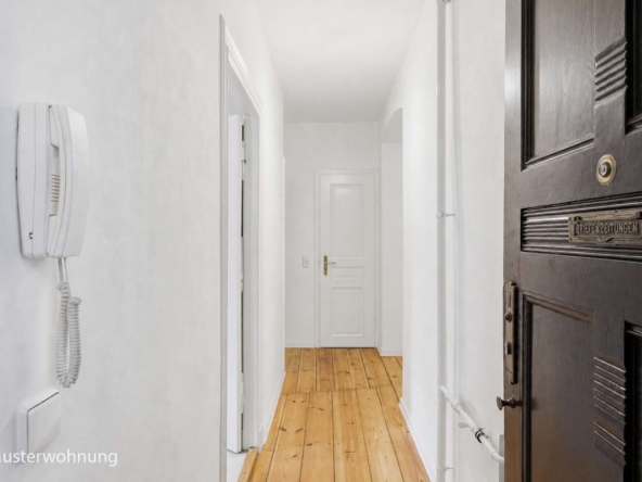 Musterwohnung Eingang